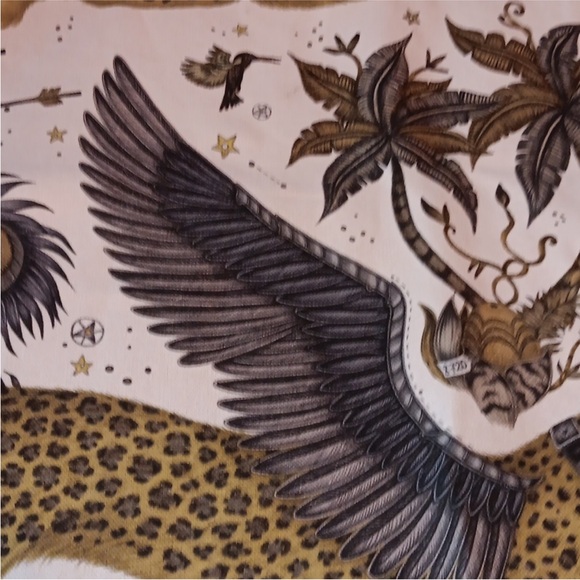 WILDERIE BY EMMA J SHIPLEY FOR CLARKE AND CLARKE - fabric 🐆⚜️💛🖤 - Picture 8 of 12